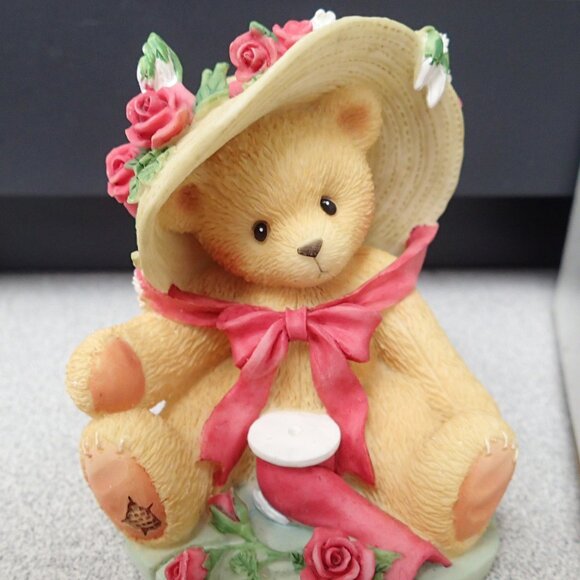 Cherished Teddies Janet "You're Sweet As A Rose" - Picture 1 of 9